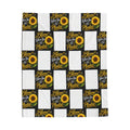Bloom Where You’re Planted Sunflower Plush Blanket