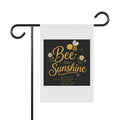 Bee the Sunshine Garden Flag — Cute Bumblebee Welcome Banner for Yard & Porch