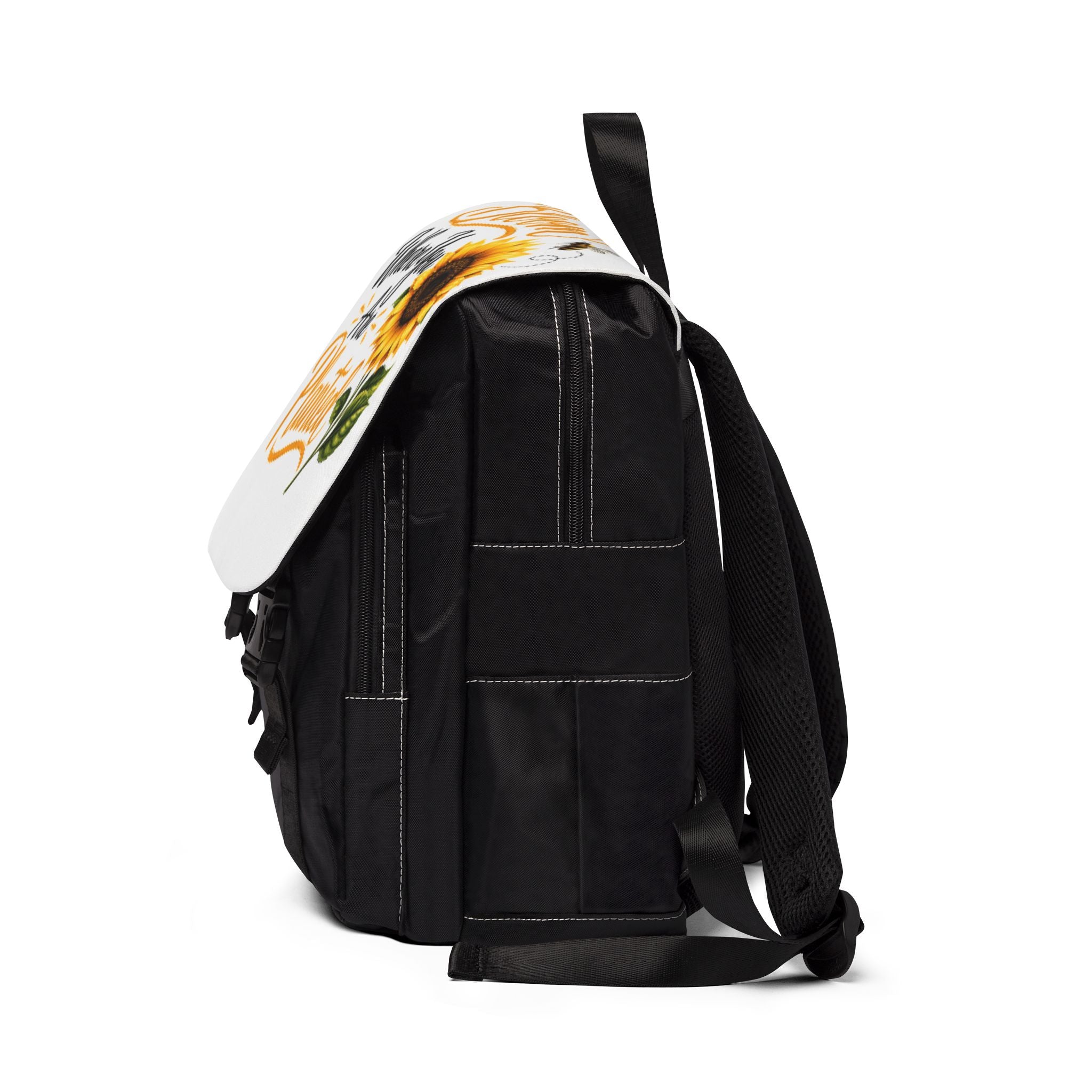 Where You Are Planted Sunflower Backpack – Inspirational Casual Shoulder Bag