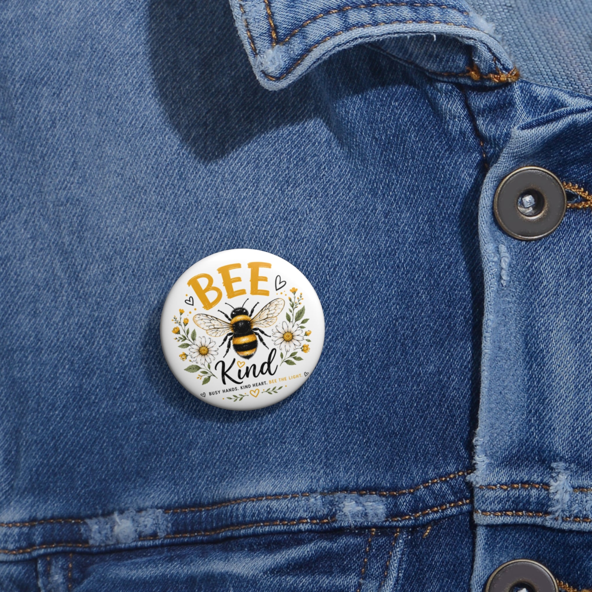 Bee Kind Button