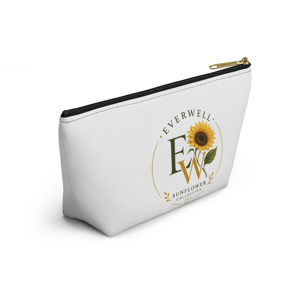 Bloom Where You Are Planted Sunflower Accessory Pouch
