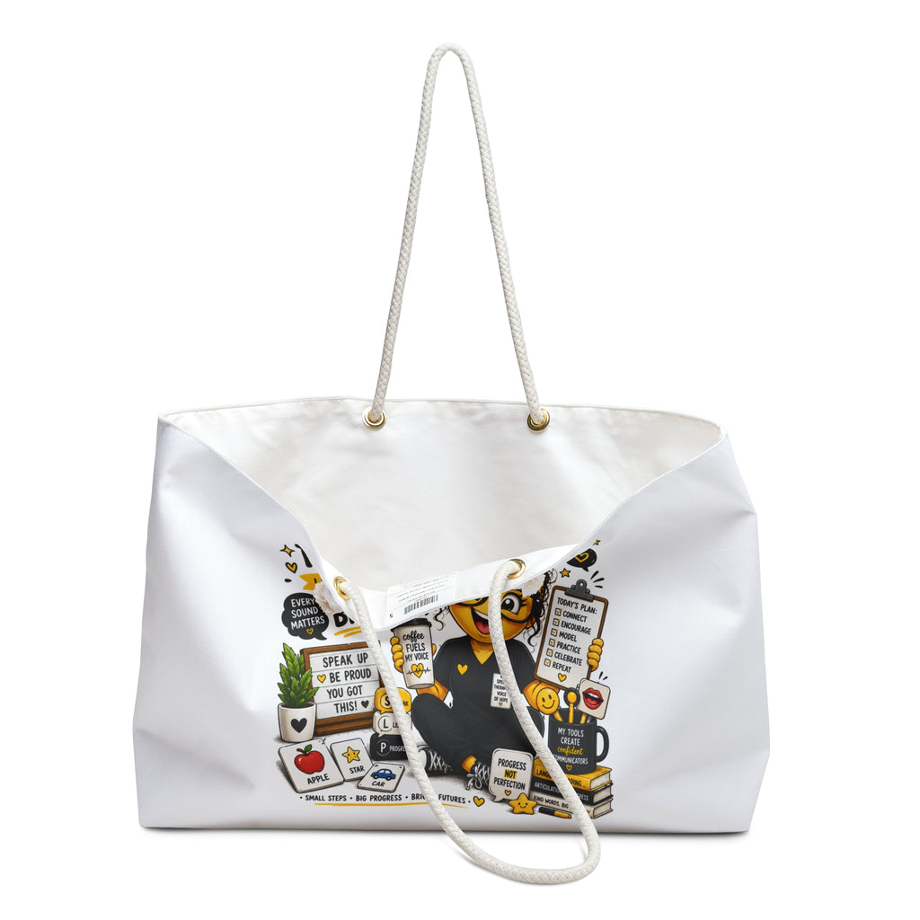 Speech Therapist Emoji Bag