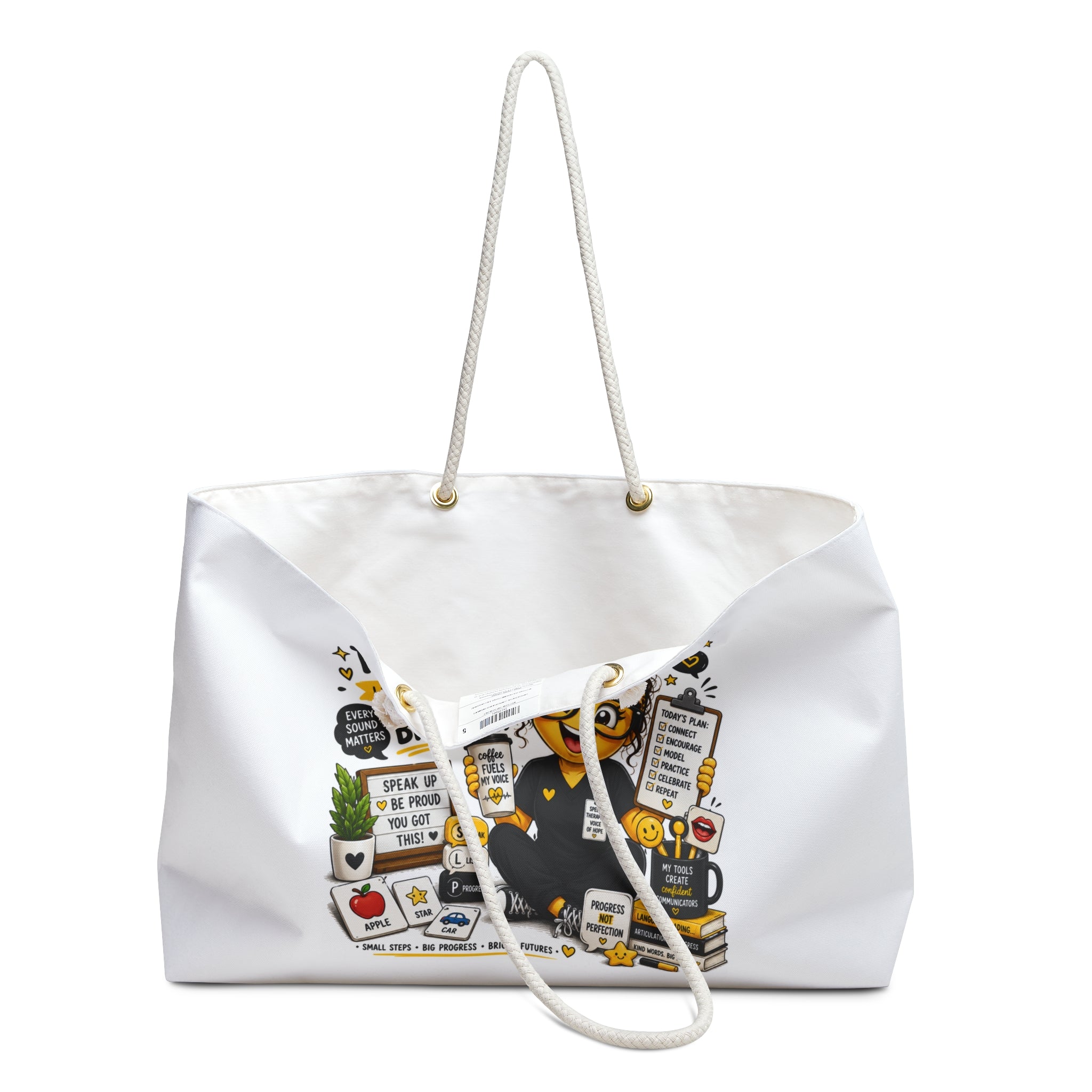 Speech Therapist Emoji Bag