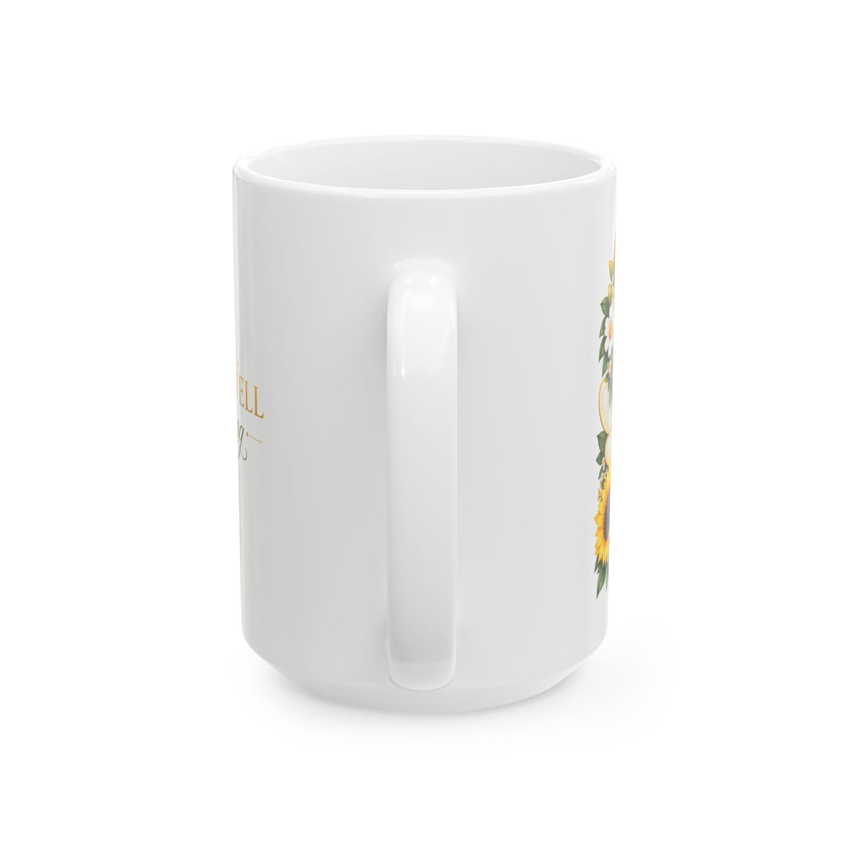 Bee Kind Occupational Therapy Mug — Sunflower & Heart Coffee Cup (11oz/15oz)