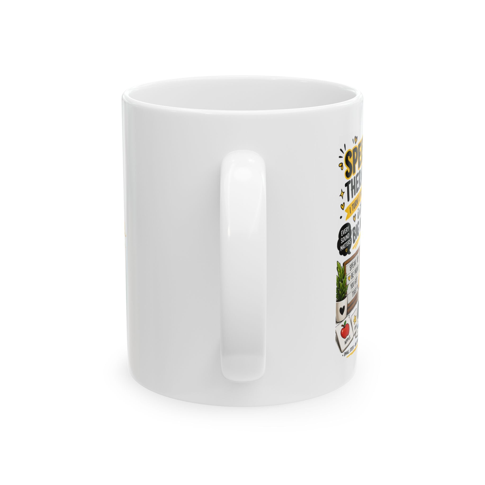 Speech Therapists Emoji-White Coffee Cup