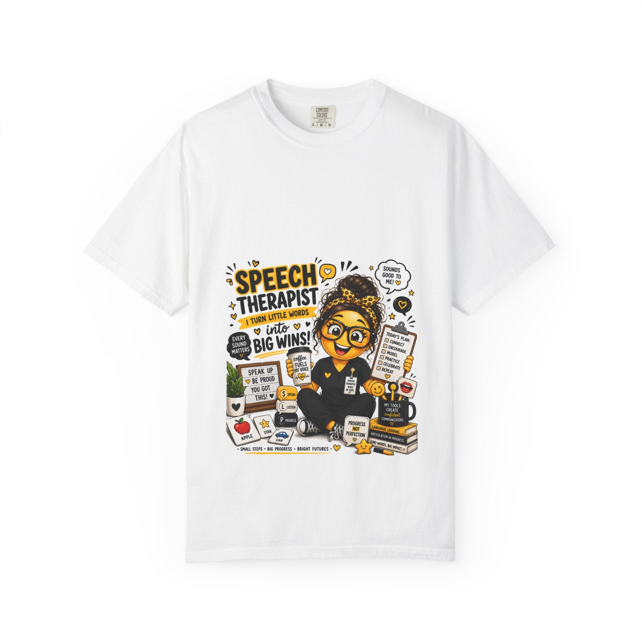 Speech Therapist Emoji-Shirt