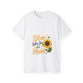 Bloom Where You Are Planted Sunflower Tee