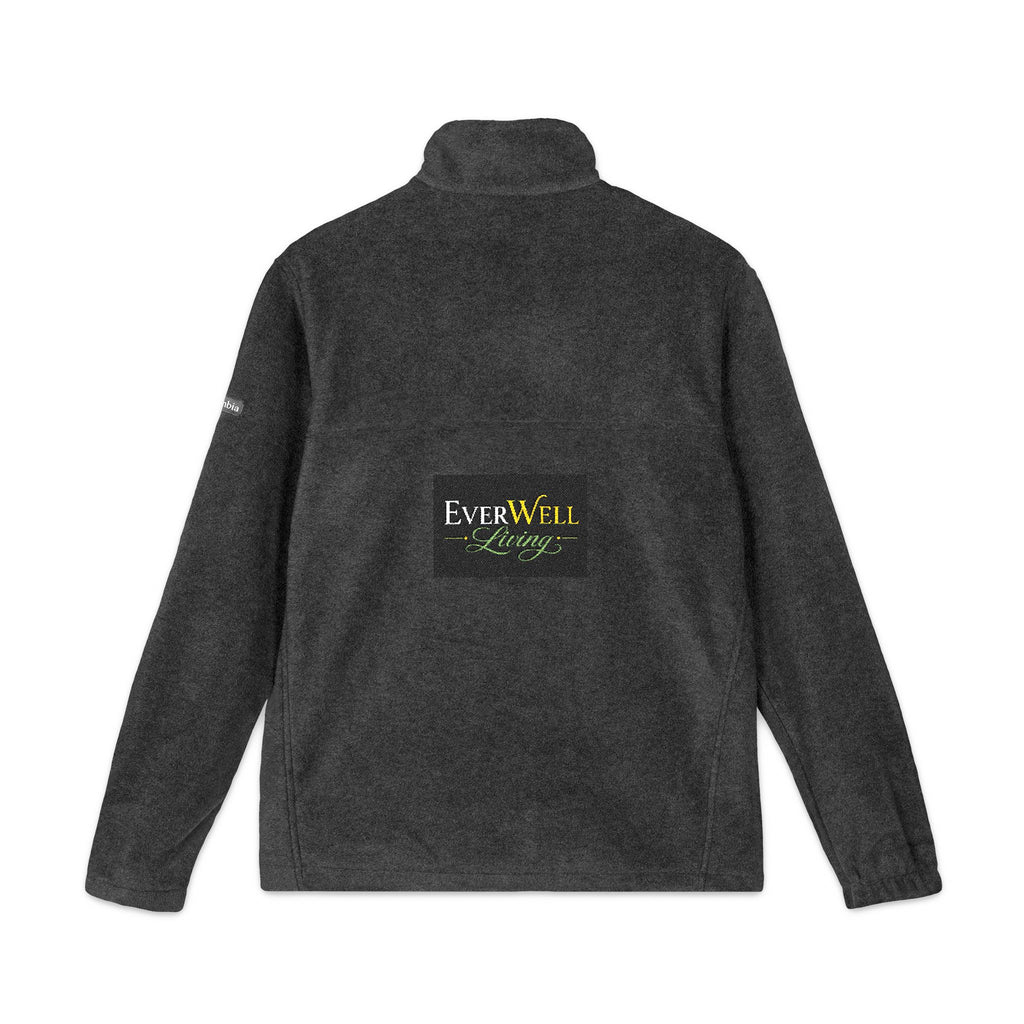 Embroidered Floral Crest Fleece Jacket
