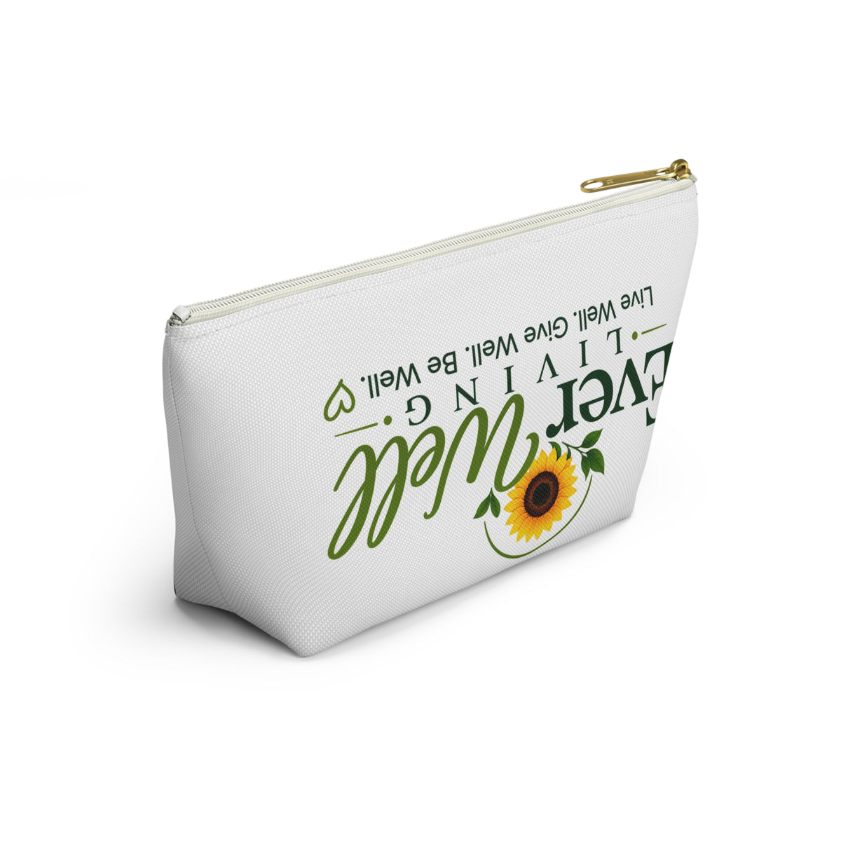 Speech Therapist Accessory Pouch – Speechie Gift with Bee and Sunflower Design