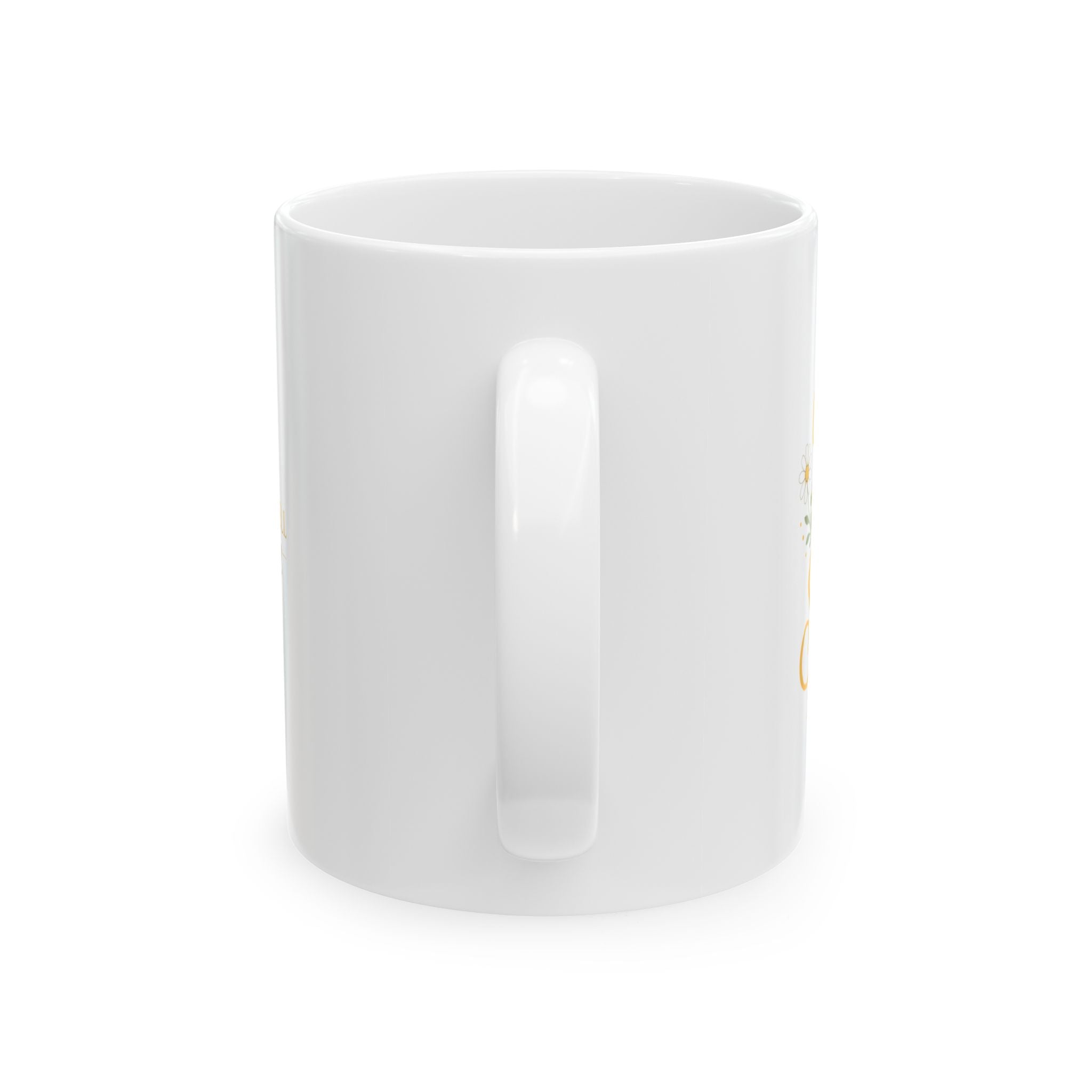 Bee Sunshine Ceramic Mug — Cute Floral "Bee the Sunshine" Coffee Cup (11oz/15oz)
