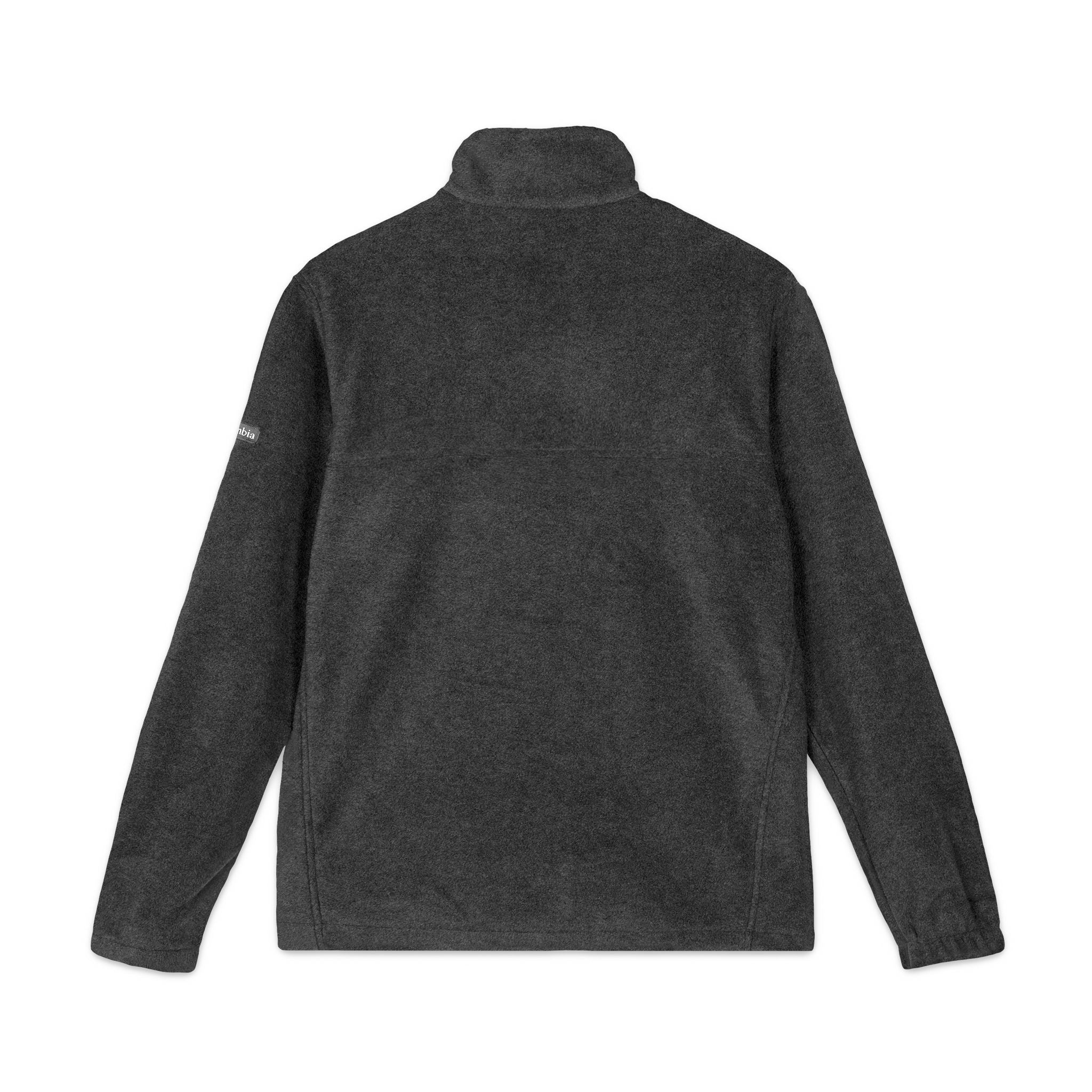Embroidered Floral Crest Fleece Jacket