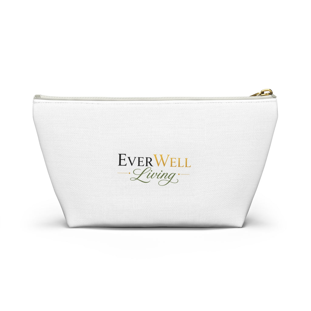 Bee the Sunshine Accessory Pouch — Zippered T-Bottom Cosmetic Bag