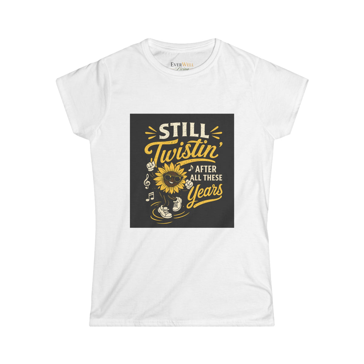Still Twistin to the Oldies Graphic Tee; Vintage Music Shirt