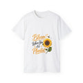 Bloom Where You Are Planted Sunflower Tee
