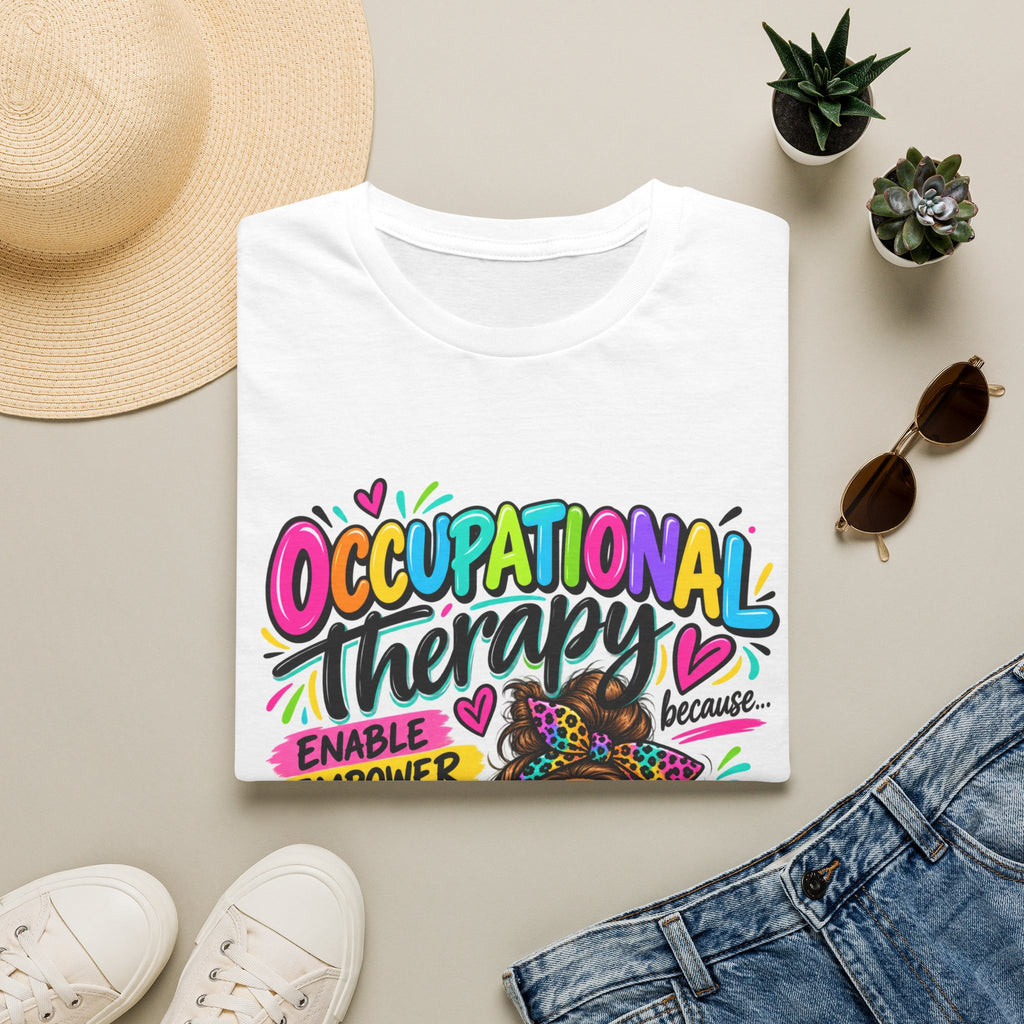 Occupational Therapy T‑Shirt — Colorful Empowerment Design