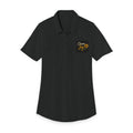 Ladies Polo — 'Smile' Sunflower Pocket Graphic