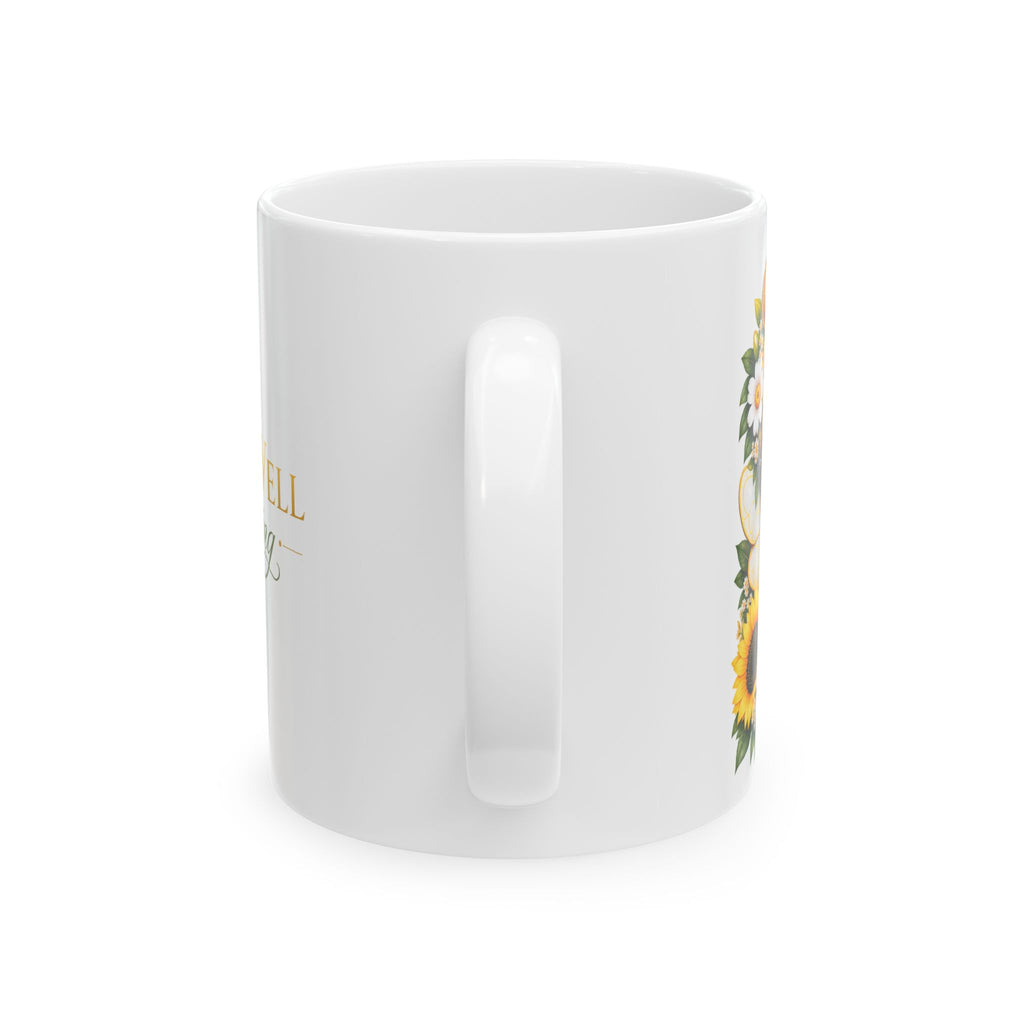 Bee Kind Occupational Therapy Mug — Sunflower & Heart Coffee Cup (11oz/15oz)