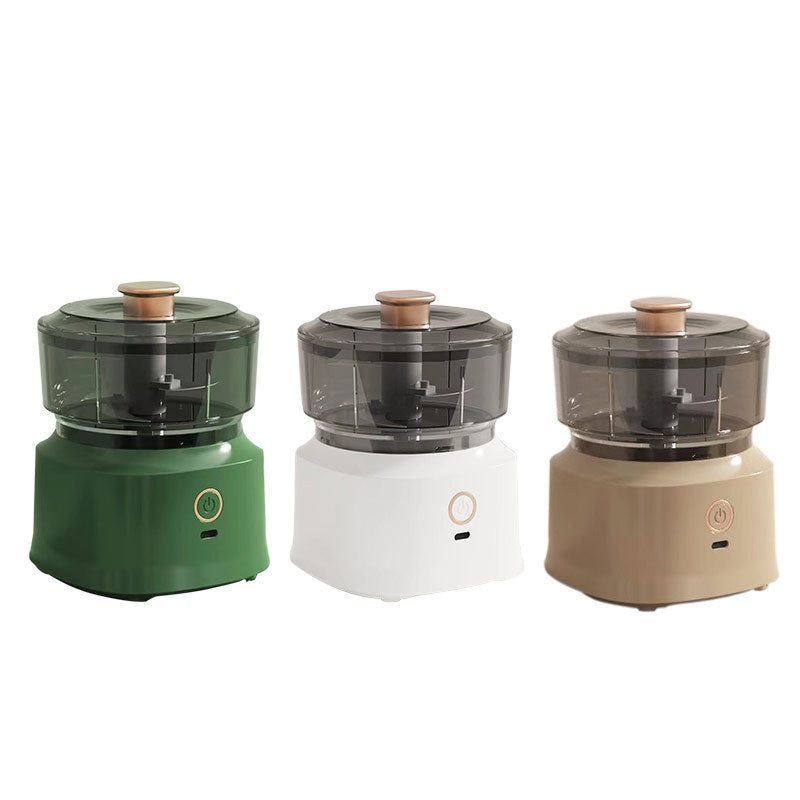 New kitchen multi-function cooking machine wireless electric meat grinder household garlic pounder baby food supplement machine