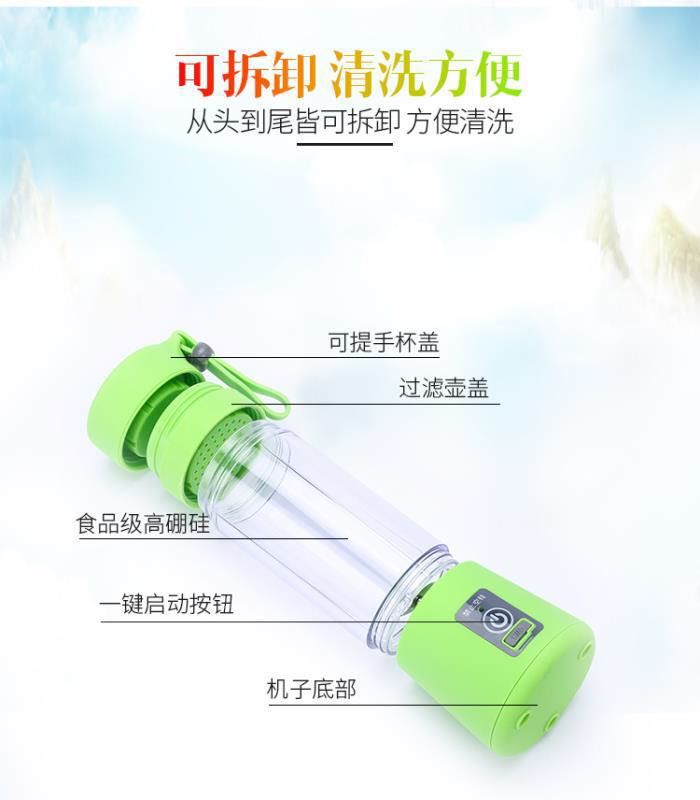 Juicer Portable Charging Mini Portable Juicing Cup