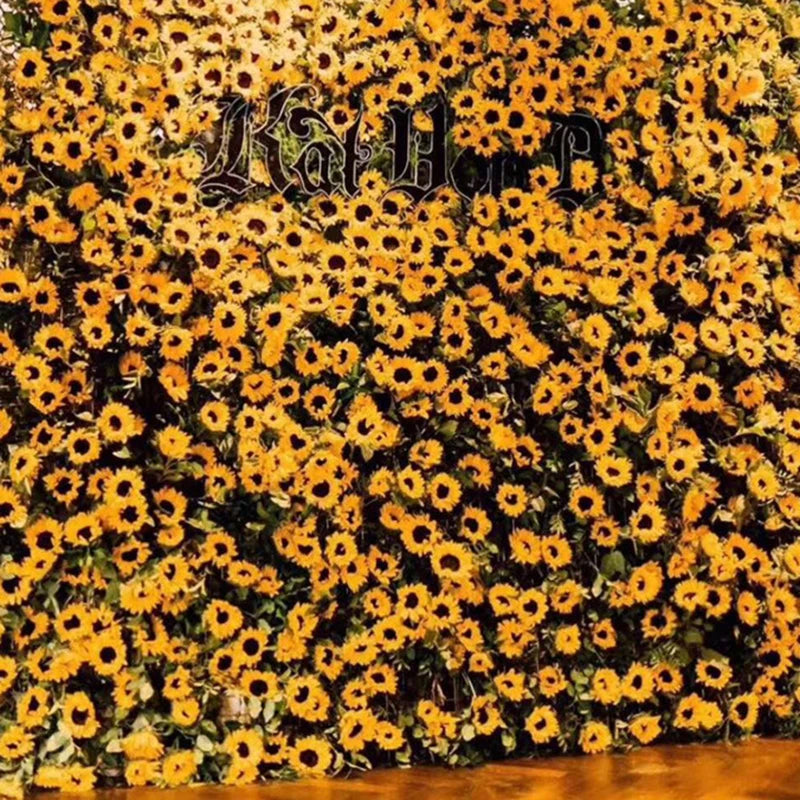 Sunflower Garland Flower Vine Wedding Floral Arch Decor Silk Artificial Flowers