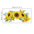 1PCS Removable Sunflower Wall Sticker Kitchen Waterproof Decals Wall Stickers For Kids Room Living Room Bedroom Home Decoration